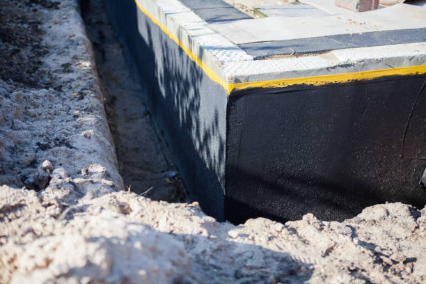 Professional Vapor Barrier Installation technician working in Lynbrook, NY